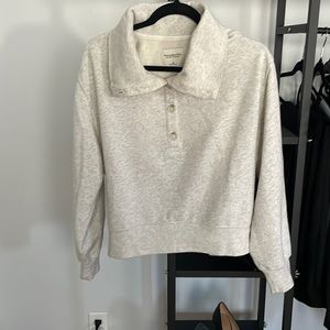 Abercrombie & Fitch | M | Heather Gray | Soft A&F Collection